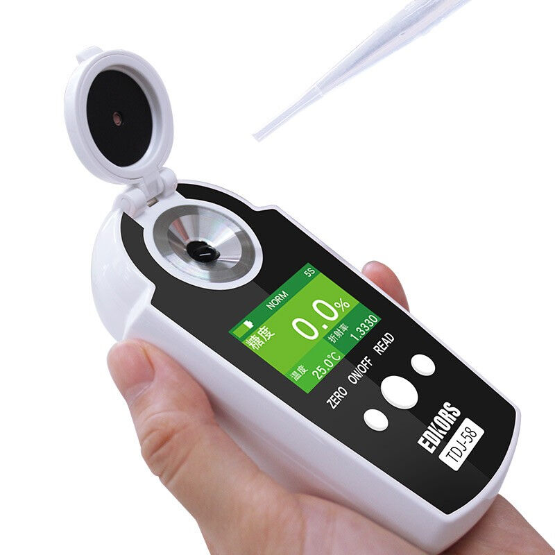 EDKORS糖度计数显测糖仪水果饮料糖量测量仪甜度计高精度糖分检测