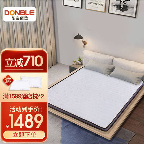 东宝床垫（DONBLE）3e椰棕床垫薄垫可定制折叠床垫学生老人环保床