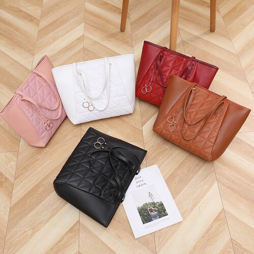 包包女百搭托特包2026新款ladies bag绣花大容量单肩包小众手提包