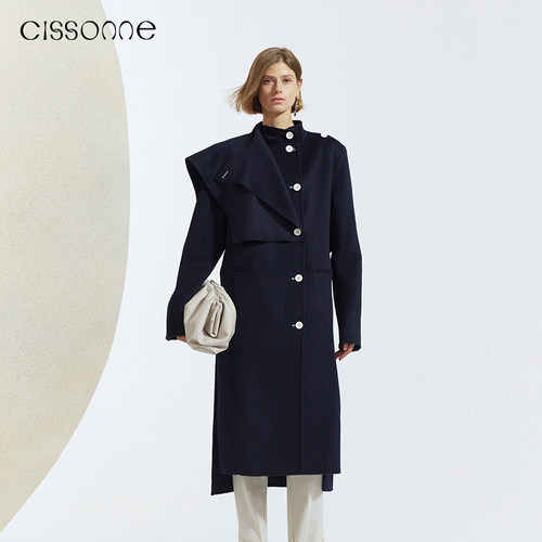CISSONNE/赛颂毛呢大衣
