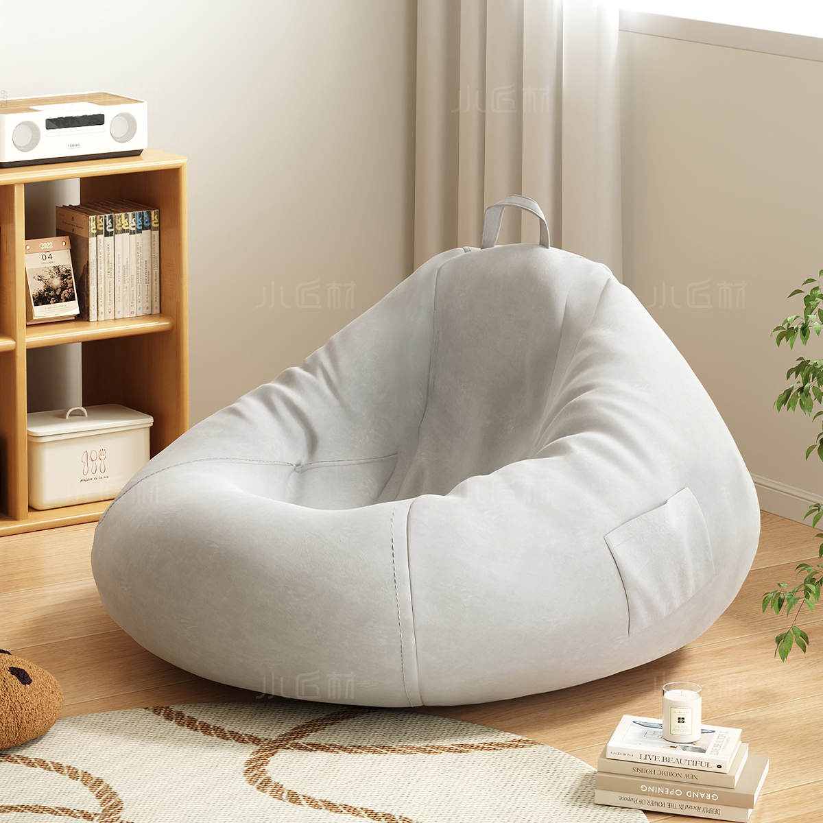 豆袋懒人沙发可躺可睡单人