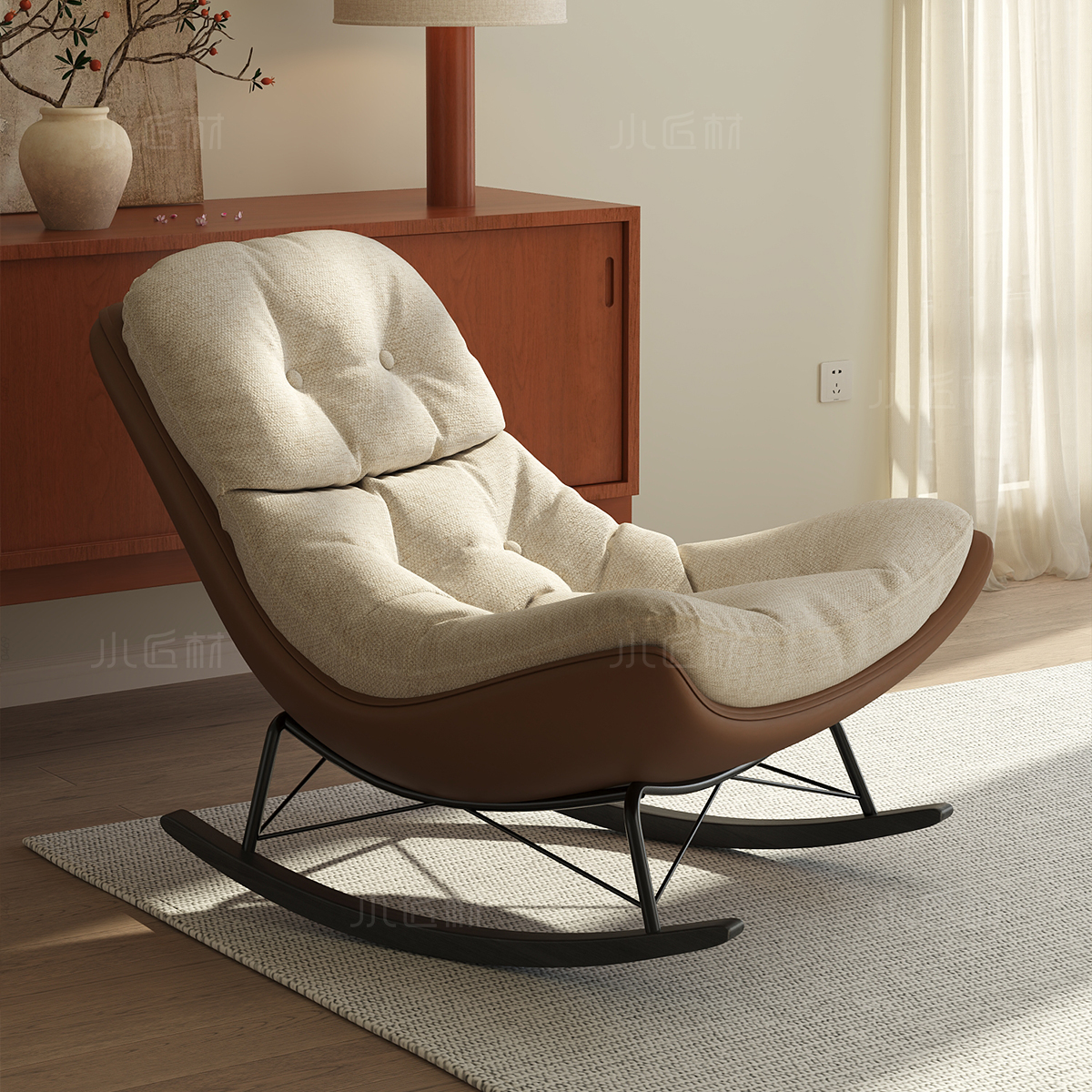 摇摇椅阳台懒人椅成人可睡可躺