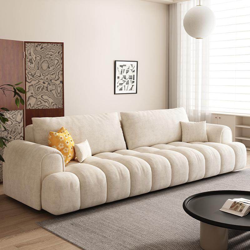 沙发政府补贴客厅2025新款法式奶油风云朵小户型布艺直排可拆洗