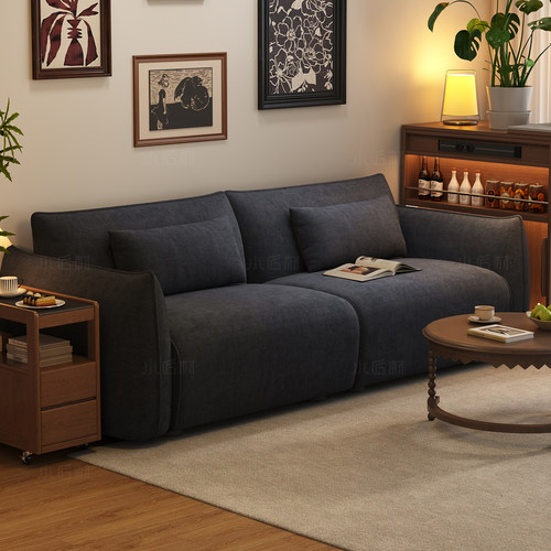 中古风暖岛沙发/48h速发送货上门