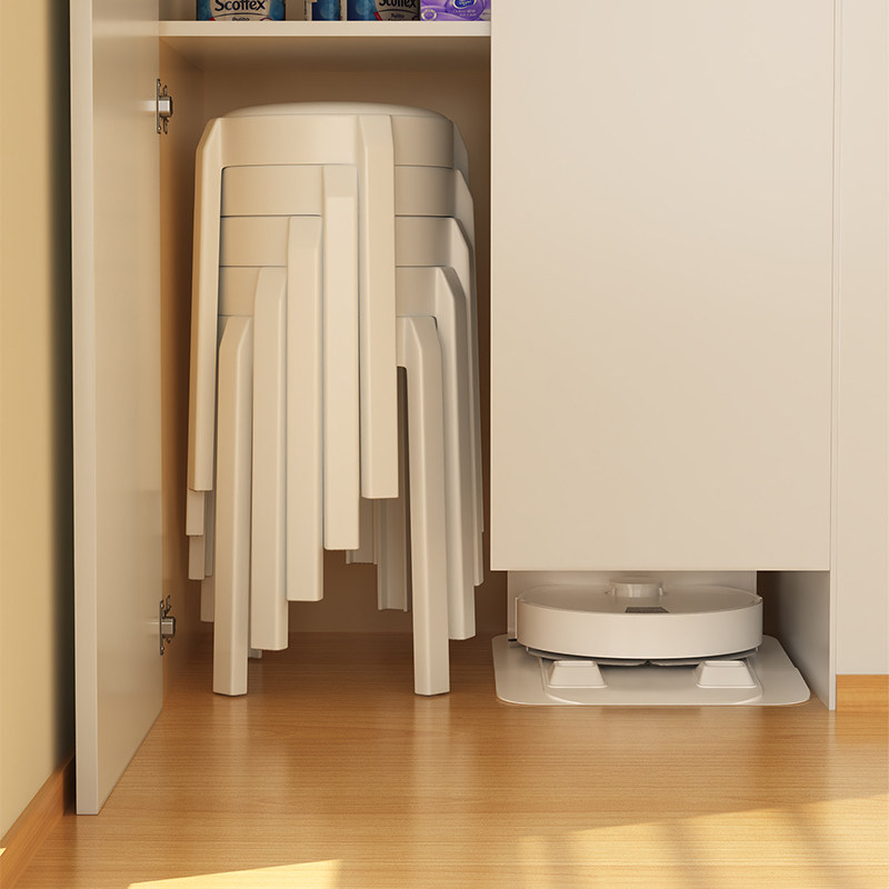 家用塑料凳子加厚结实耐用圆凳餐桌备用高凳不占空间轻奢高级感,住宅家具,其它凳子,淘宝优惠券,粉丝福利购,淘宝优惠卷