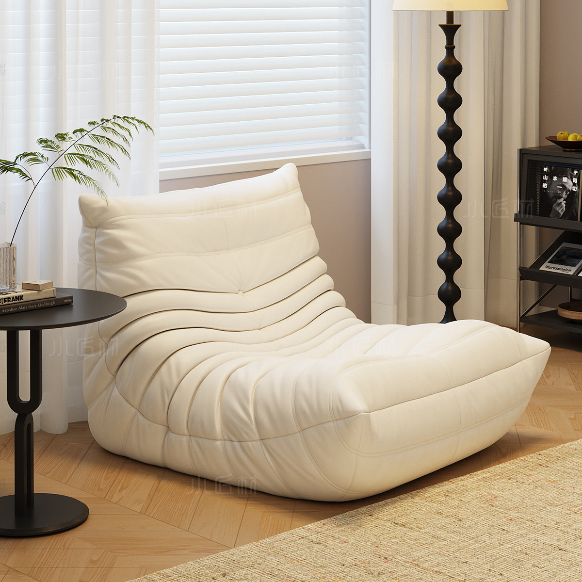 毛毛虫沙发单人懒人沙发可躺可睡卧室久坐不累阳台阅读区2025新款,住宅家具,懒人沙发,淘宝优惠券,粉丝福利购,淘宝优惠卷