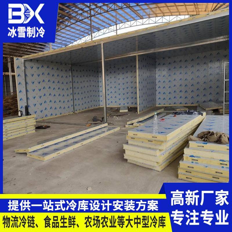 海南大型冷库全套设备水果蔬菜生鲜食品冷藏库海鲜保鲜冷冻库急冻
