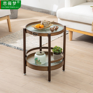 Bàn mạt chược bàn cà phê bàn ​​ghế sofa kiểu Trung Quốc mới bàn phụ cờ vua và phòng đánh bài giá để đồ bàn góc thẻ tách trà giá trà bàn trà mặt đá chân sắt