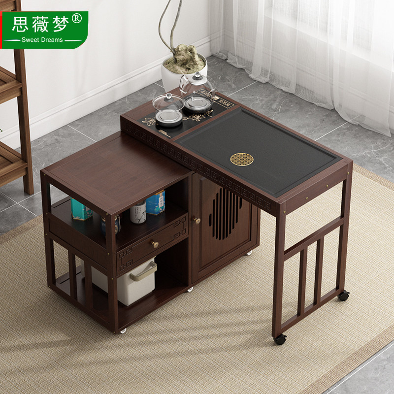 移动茶台茶车家用茶水柜小茶桌非实木茶几功夫茶具烧水壶一体套装,住宅家具,茶几,淘宝优惠券,粉丝福利购,淘宝优惠卷