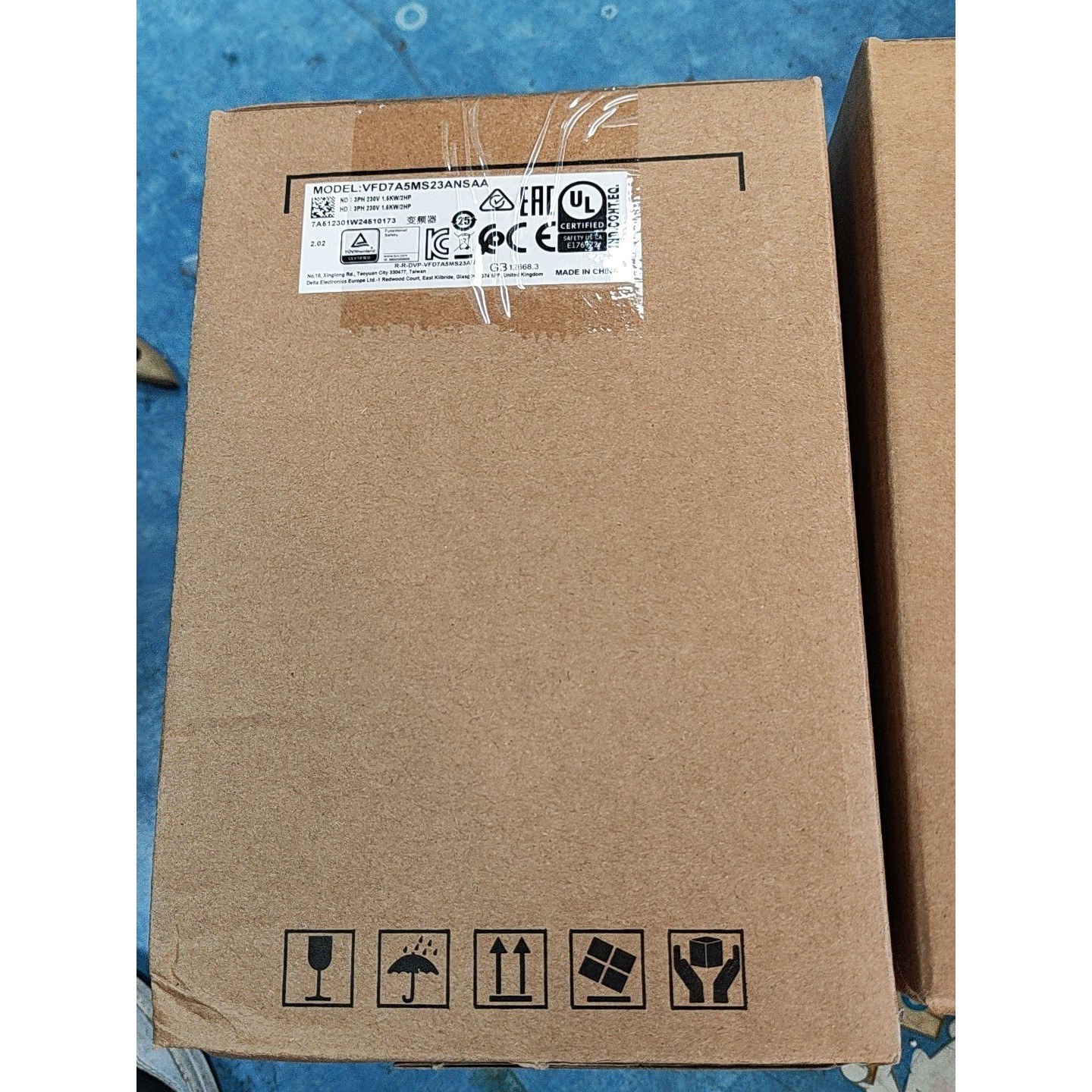 全新台达变频器VFD7A5MS23ANSAA议价产品