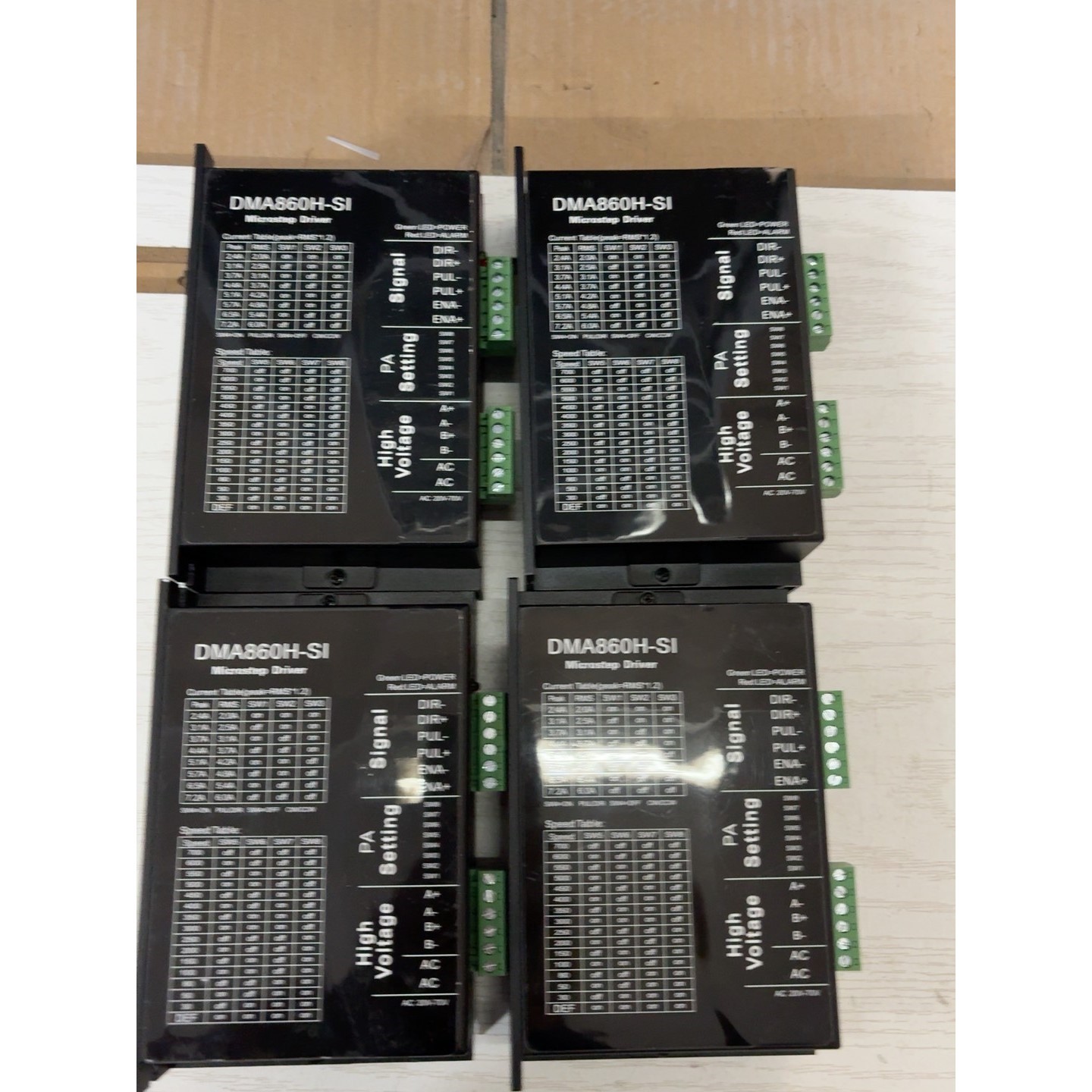 86自发脉冲驱动器DMA860H-SI,功能包好,现货4台,议价产品