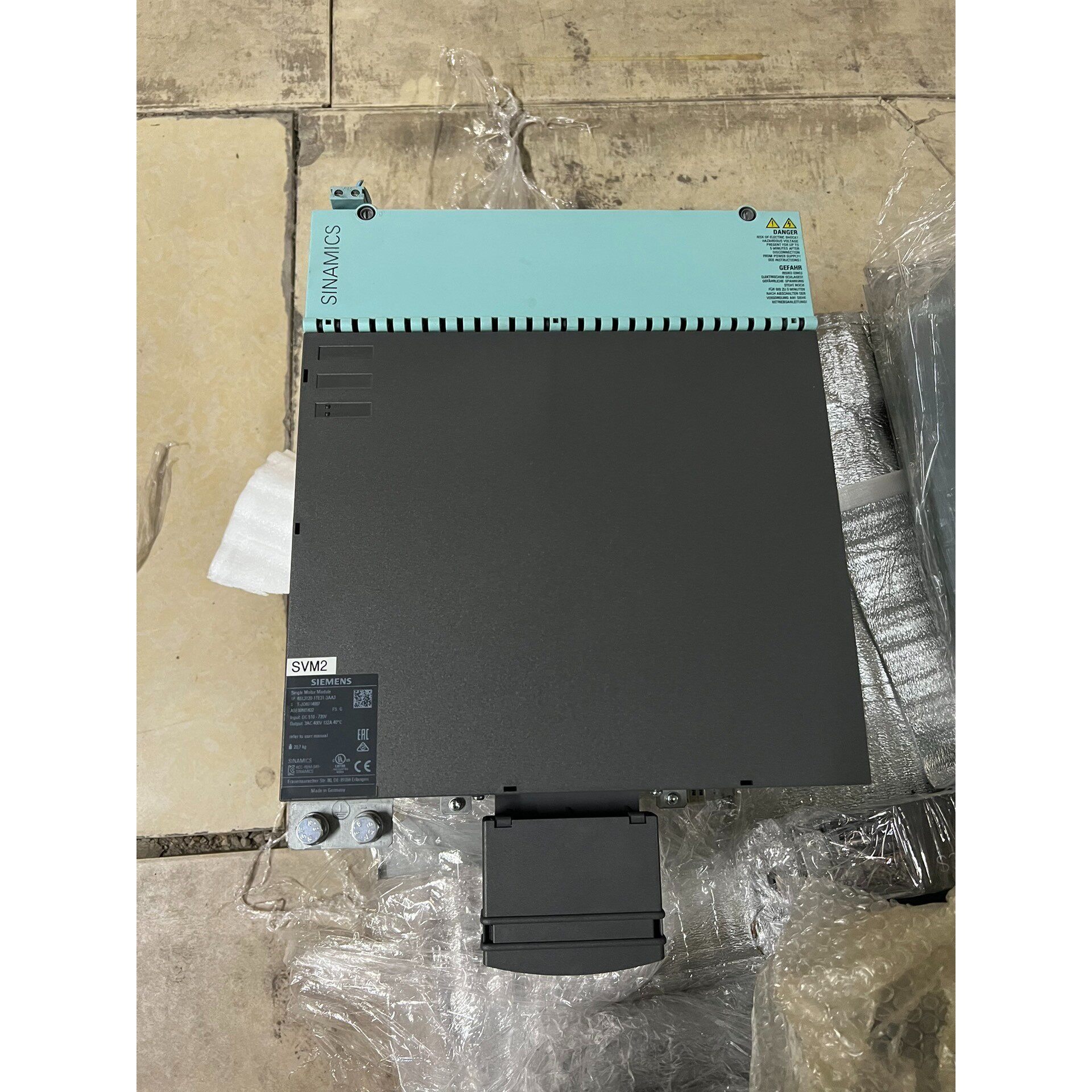 SVM2单轴驱动器,型号6SL3120-1TE31-3议价产品