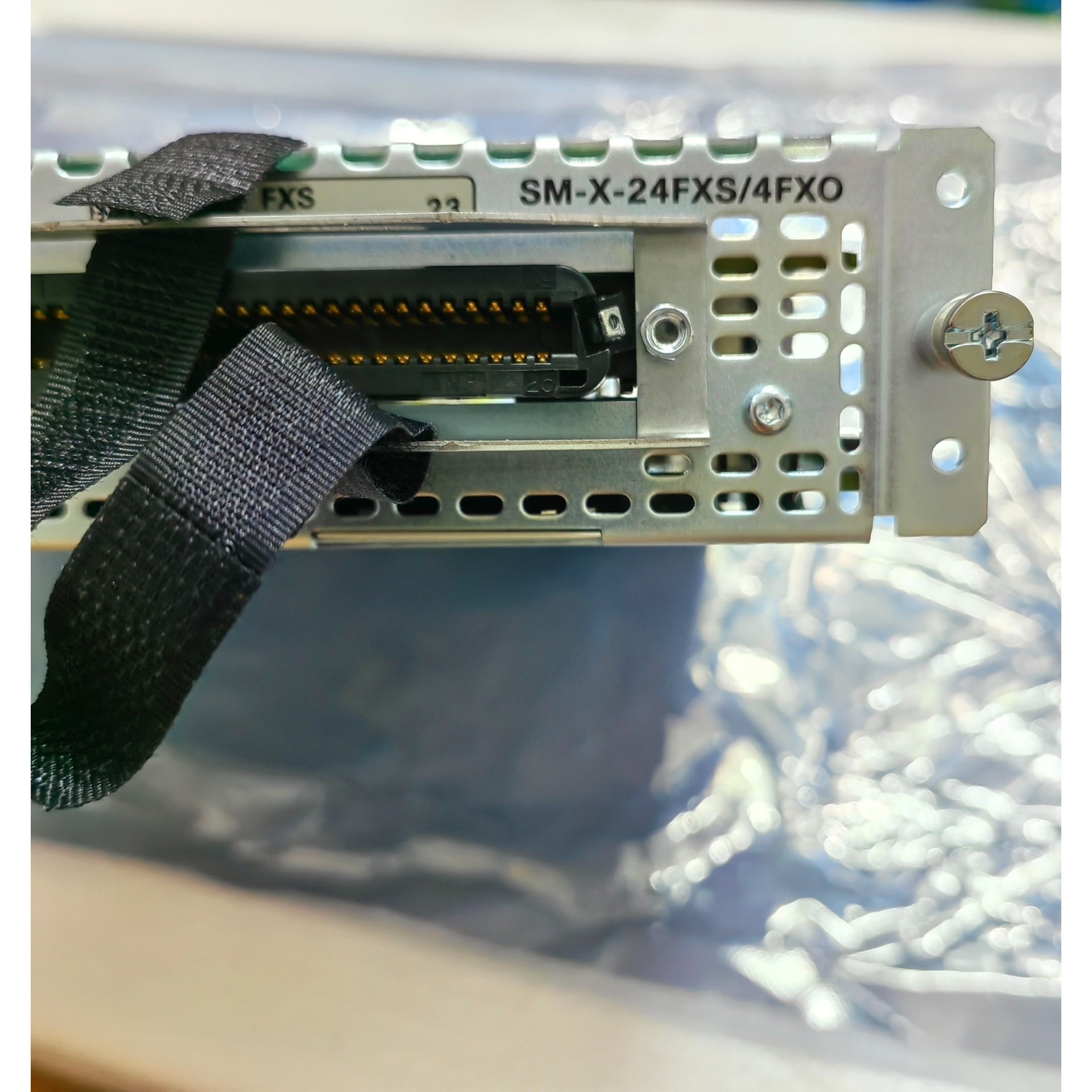 思科板卡SM-X-24FXS/4FXO,九新,最后一块低议价产品