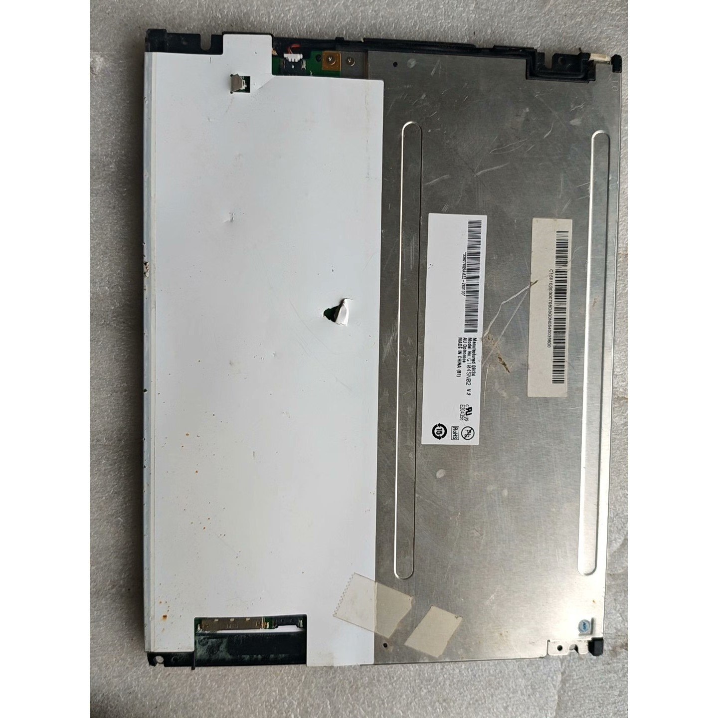 友达G104SN02 V2,屏,如图所示,有需要的联系我议价产品