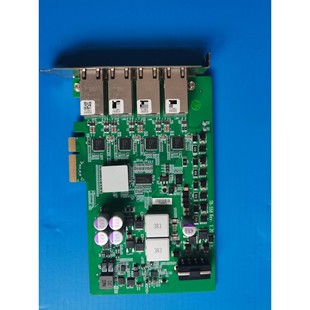 成色漂亮 R1.20四口采集卡 功能正常议价产品 558P