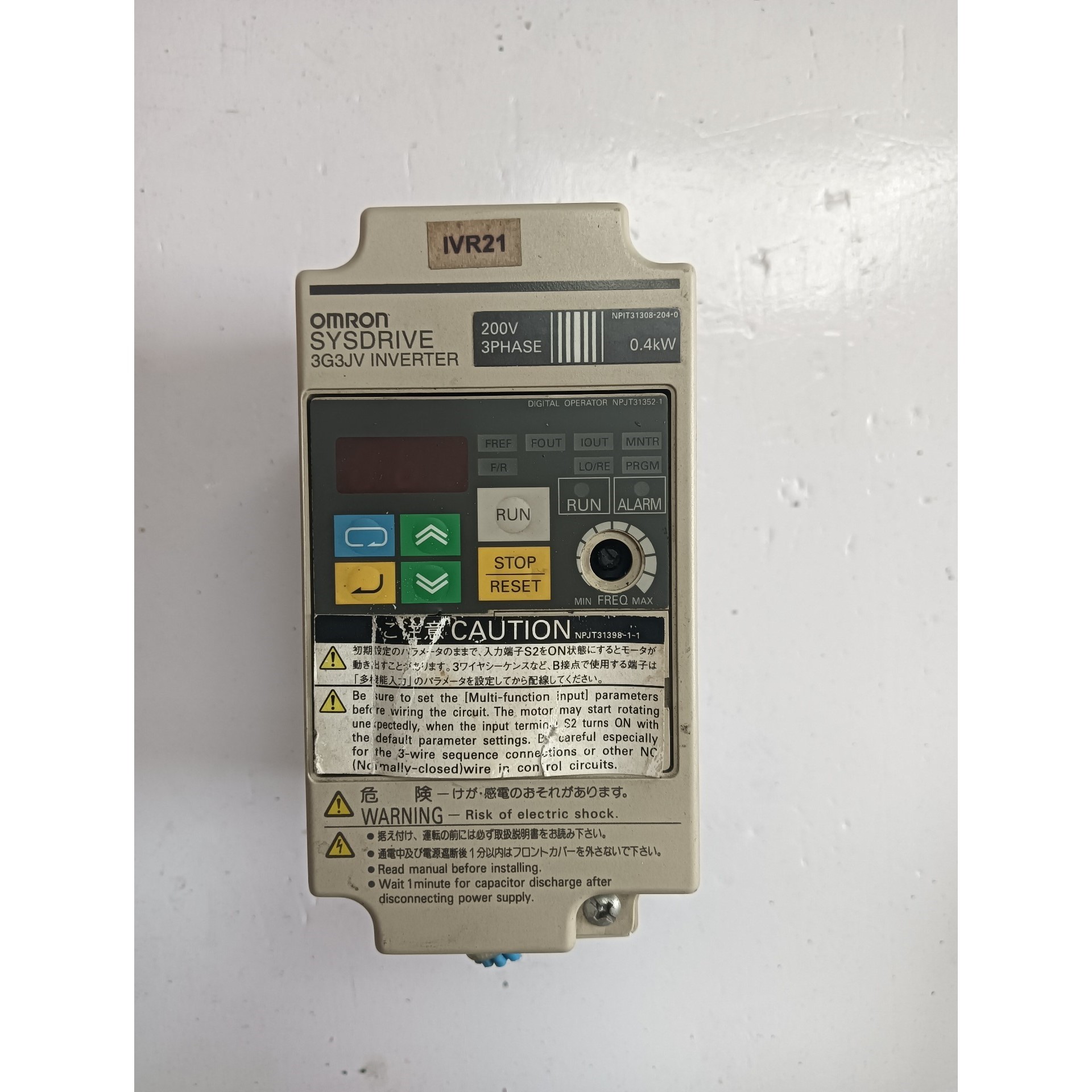 变频器 3G3JV-A2004 0.4KW-议价产品