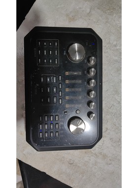 森然ST60数字版声卡,黑色机身,外观成色如图,有正常使用痕议价产