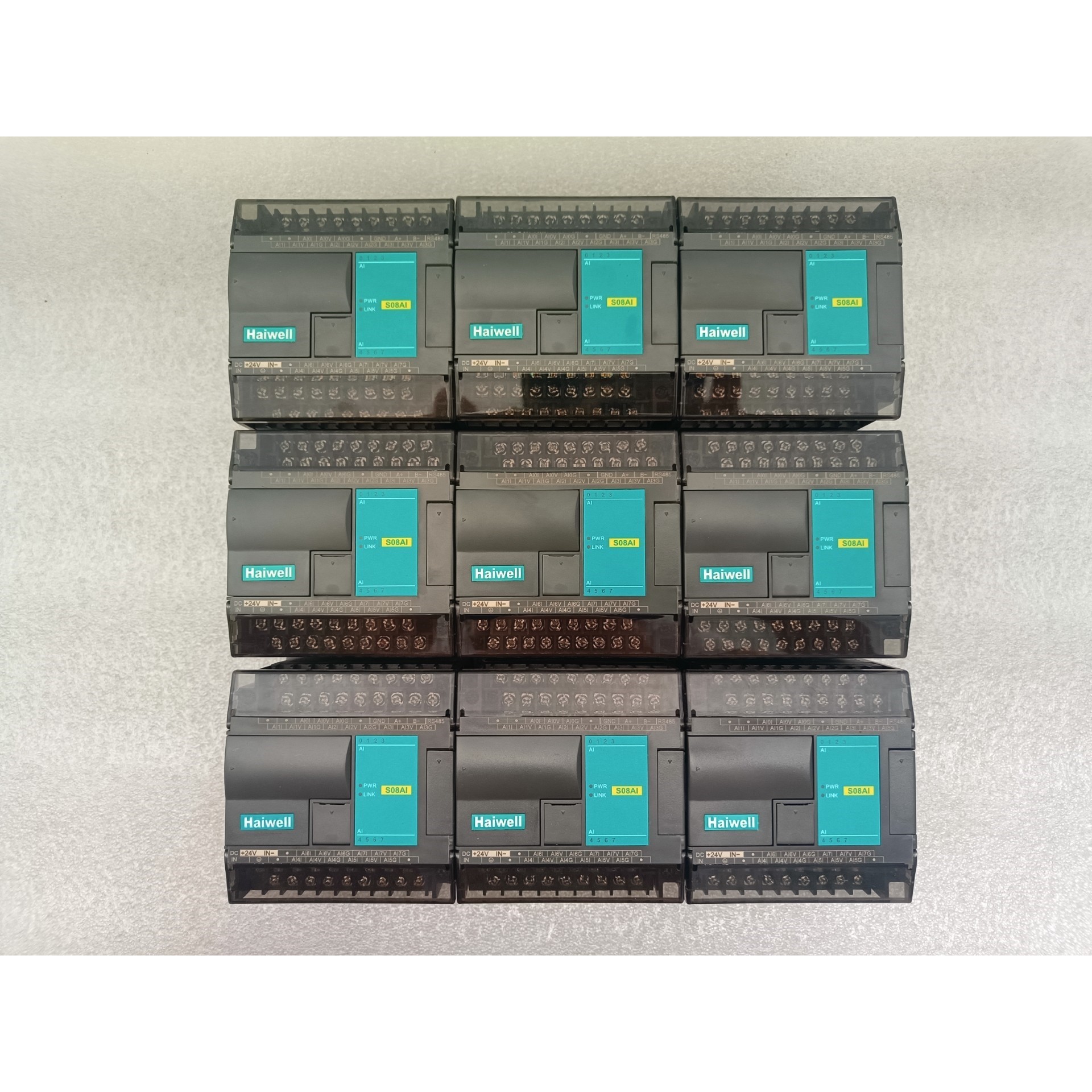 海为PLC模块S08AI,24V供电议价产品