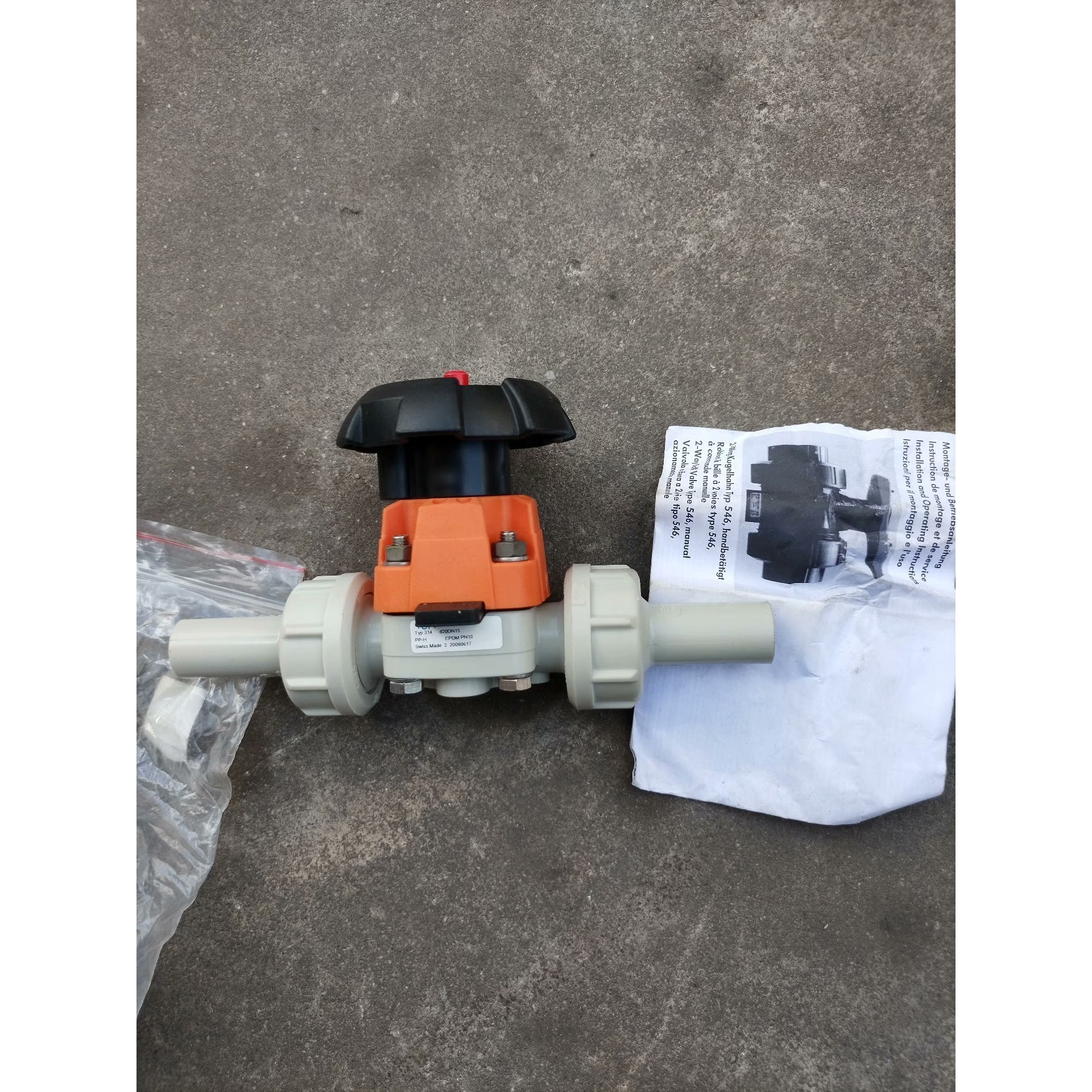 +GF+ 314型球阀议价产品