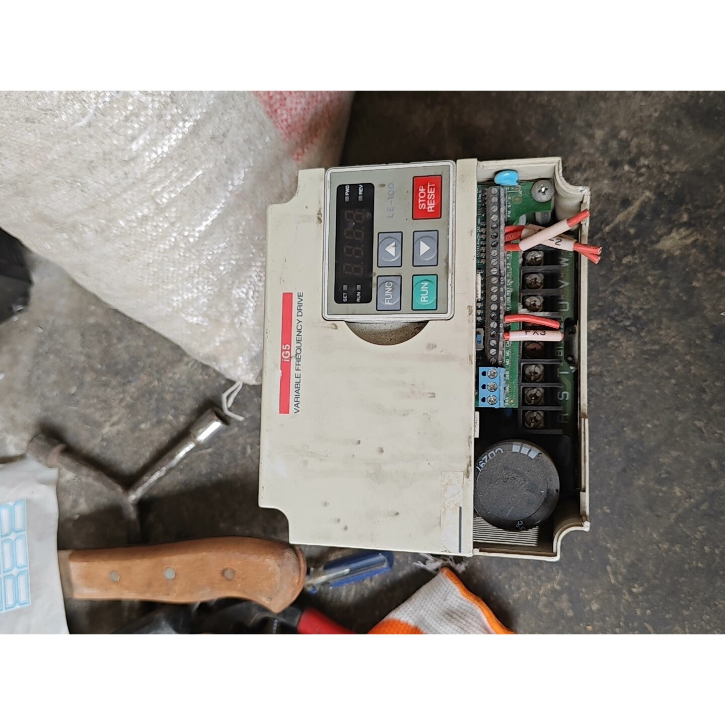 LS变频器380V4KW SV040iG5-4 测试包好 少议价产品