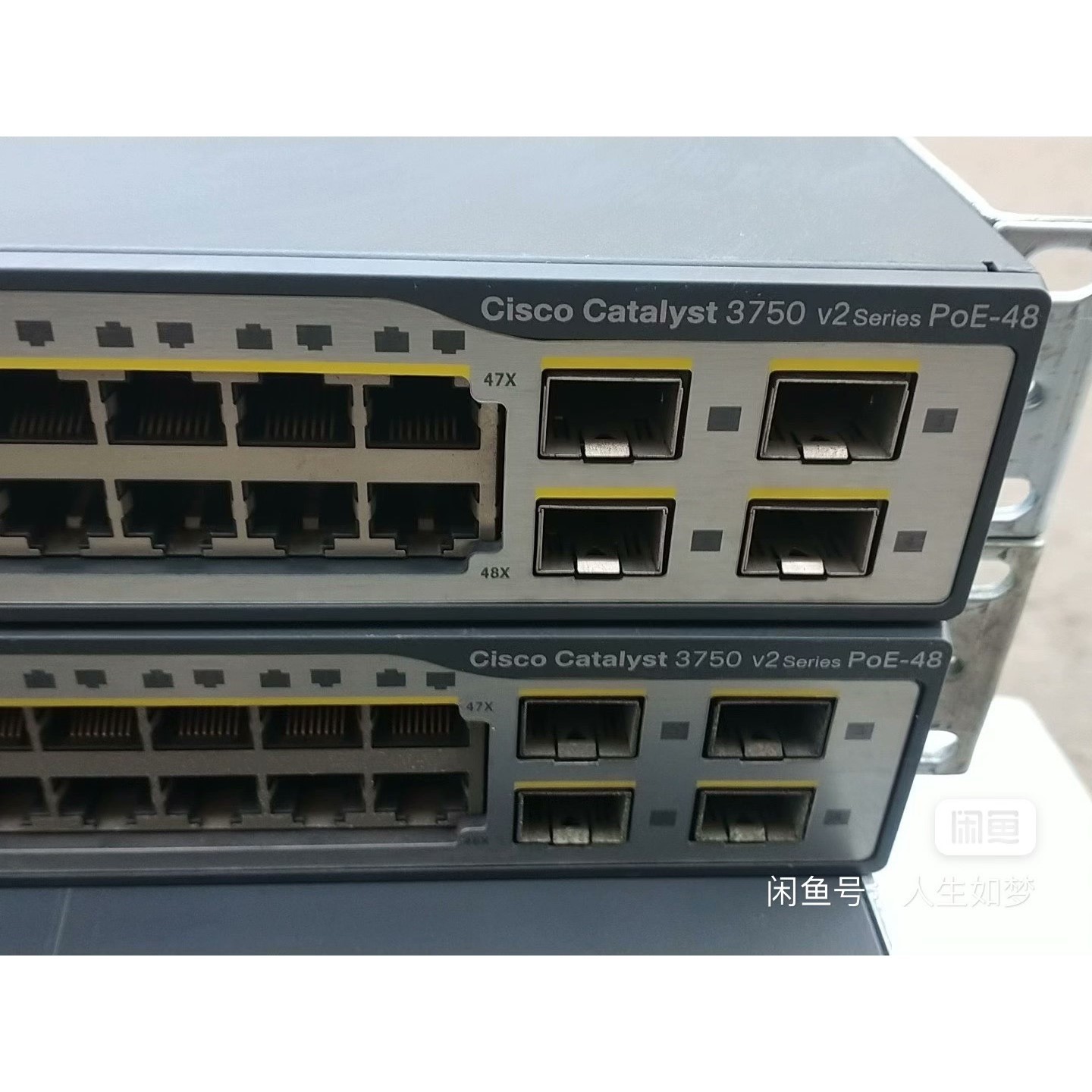 Cisco思科 WS-C3750V2-48PS-S  48口议价产品