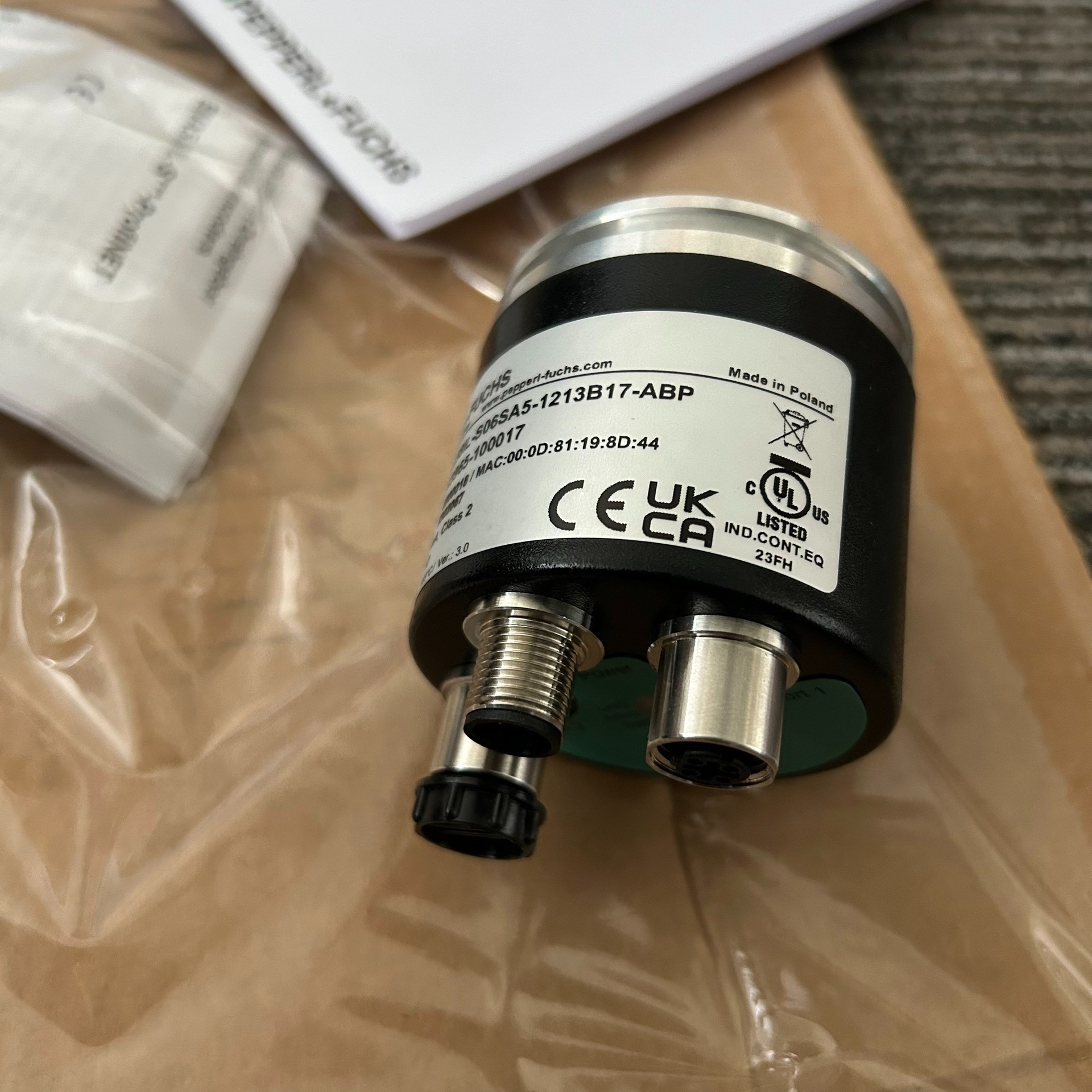 倍加福编码器ENA58IL-S06SA5-1213B17-A议价产品