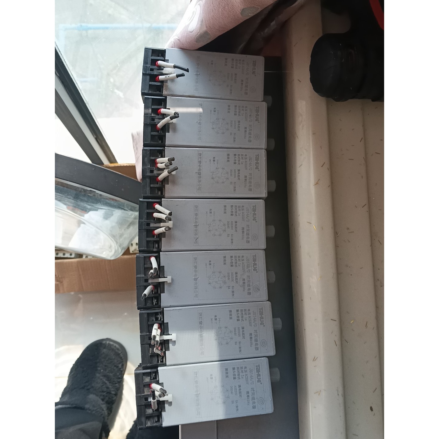浙江泰华时间继电器JS14A/C,廷时1S,AC220V.二议价产品