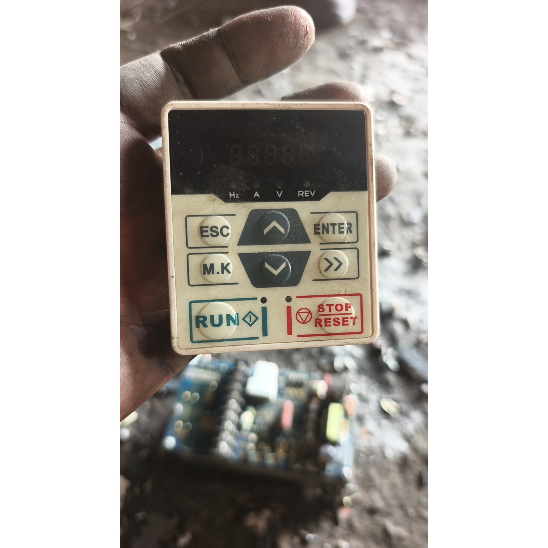 正弦A90变频器面板,型号A90E-4T025BKEY1,拆议价产品