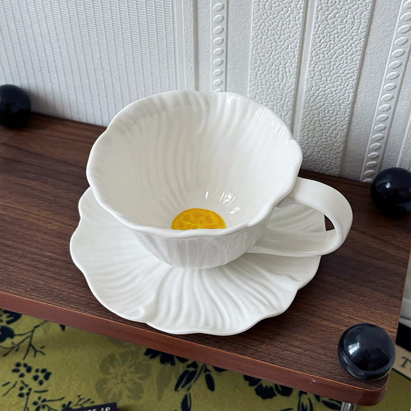 花朵造型设计 高温釉下彩