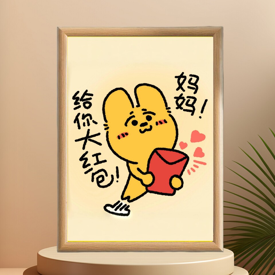 创意礼物母亲节妈妈爱你相框