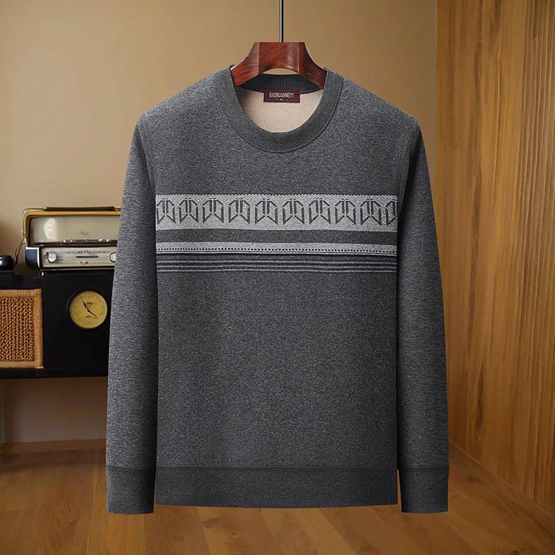 高档品牌中年男士外套棉服爸爸冬装保暖中老年男棉衣短版棉袄秋冬