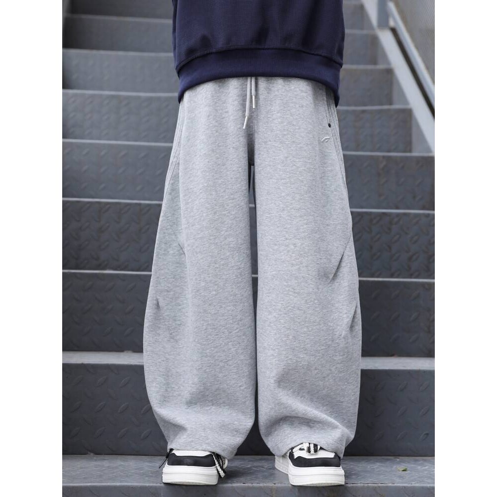 高档品牌男童休闲裤2026春秋新款中大童时尚休闲直筒裤子百搭运动