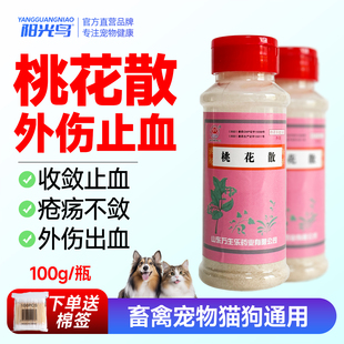 狗狗猫咪皮外伤口消炎止痛止血散手术愈合宠物化脓出血受伤药外用