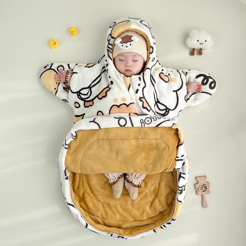 德国A类豆豆绒婴儿睡袋秋冬防惊跳新生宝宝婴儿绒加厚防踢被春秋,婴童用品,睡袋/防踢被,淘宝优惠券,粉丝福利购,淘宝优惠卷