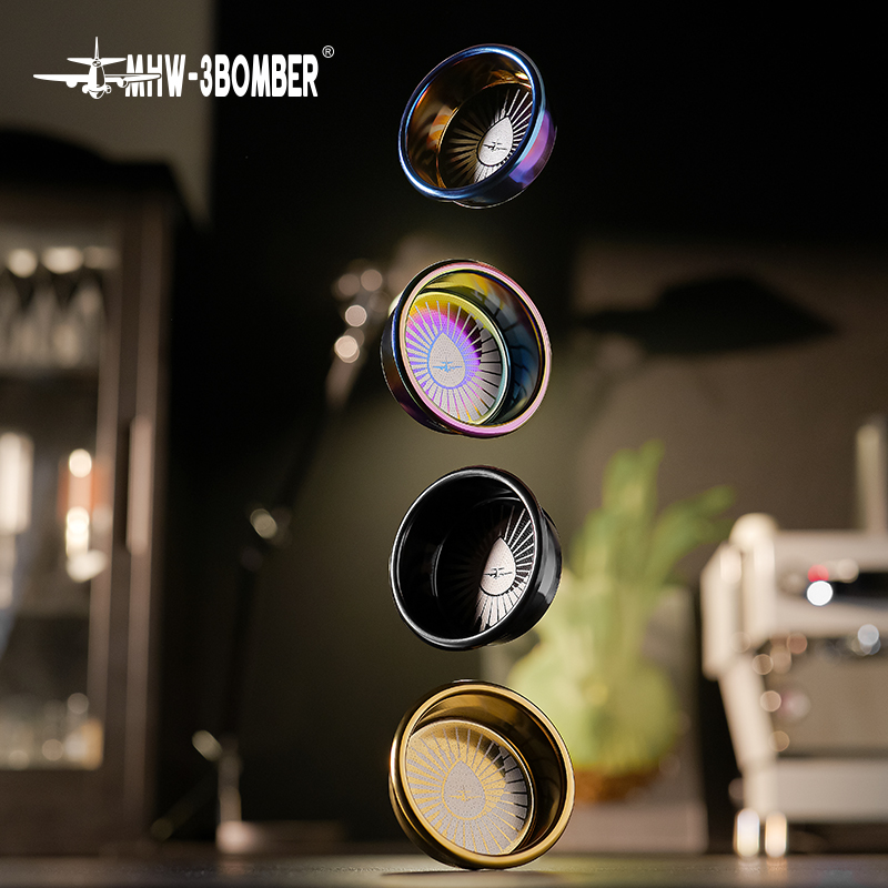 MHW-3BOMBER/轰炸机炬甜粉碗58mm手柄通用接粉器意式手冲咖啡器具
