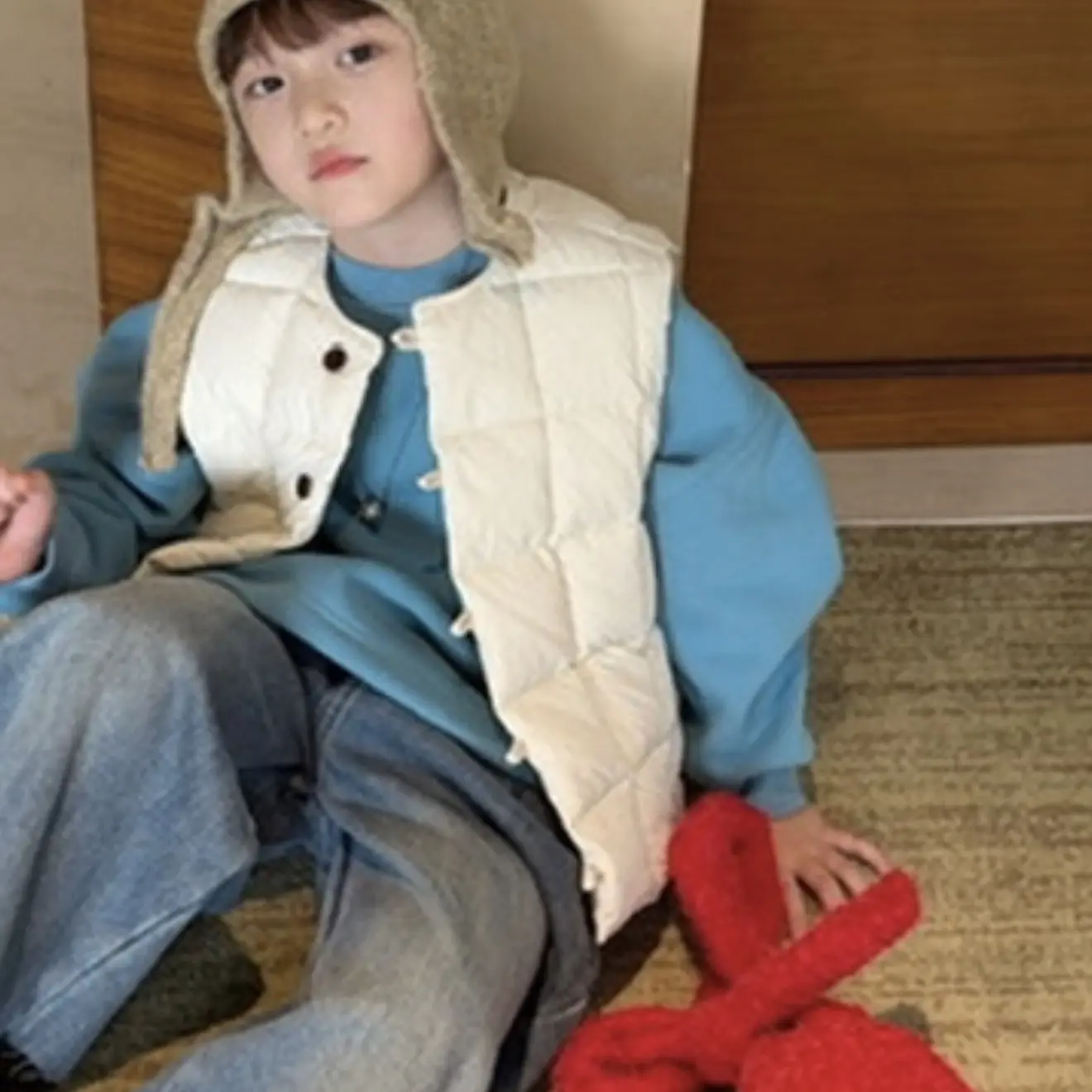 卤蛋童装·薄雾之际/冬时髦马甲背心休闲风棉服马甲男女童26186,童装/婴儿装/亲子装,马甲,淘宝优惠券,粉丝福利购,淘宝优惠卷