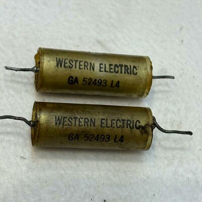 议价40611西电124B 胆机上使用的WE 0.1UF 350