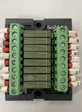 议价斯帕克SY410 24V PA1a 8位继电器模组，成色九