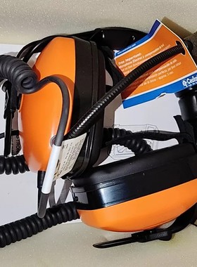 议价CeTrOnics PTT/EX-1专业耳机，橙色外壳，型号