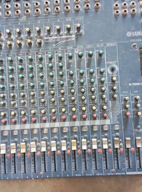 议价MG166CX调音台，实物如图，16路专业调音台。带内