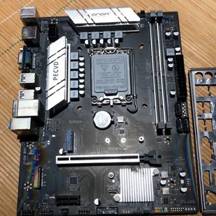 议价昂达h610主板带挡板,开机debug灯常亮无法亮机,会维修