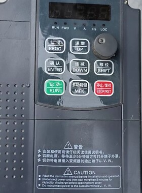 议价一台苏州产变频器G9-5.5T4-1B.380伏5.5千瓦.