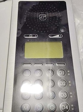 议价STENTOFON对讲面板，型号1008031000，带数字