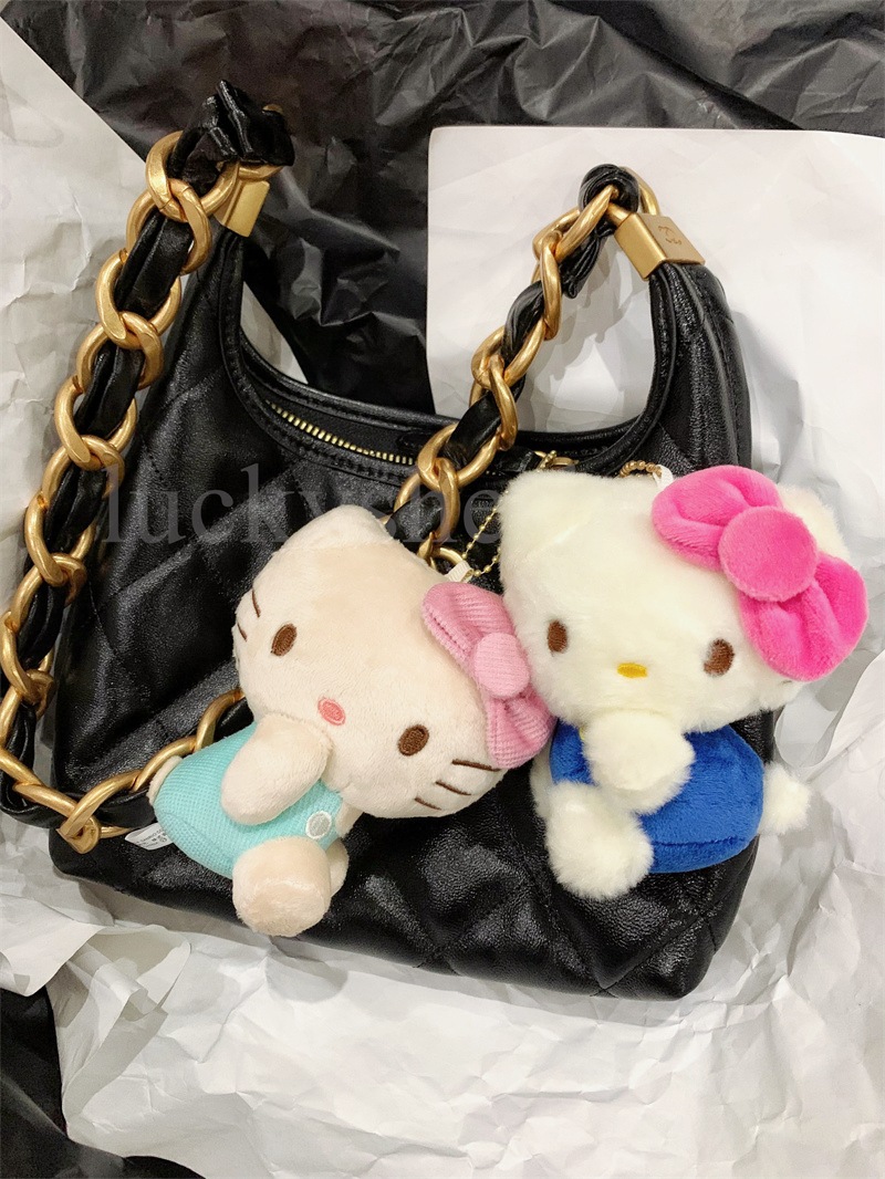 kitty猫咪毛挂件kt公仔挂饰