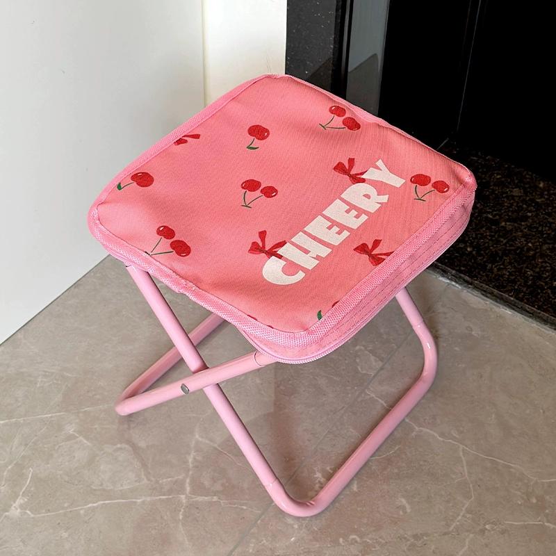 折叠凳子笔袋马扎便携露营椅子户外野餐凳钓鱼凳火车高铁无座神器