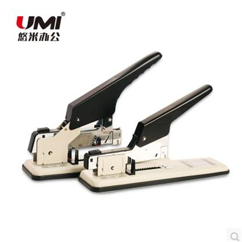 悠米（umi）重型厚层订书机，2-100页B03401X/B03402X黑+白1只装B