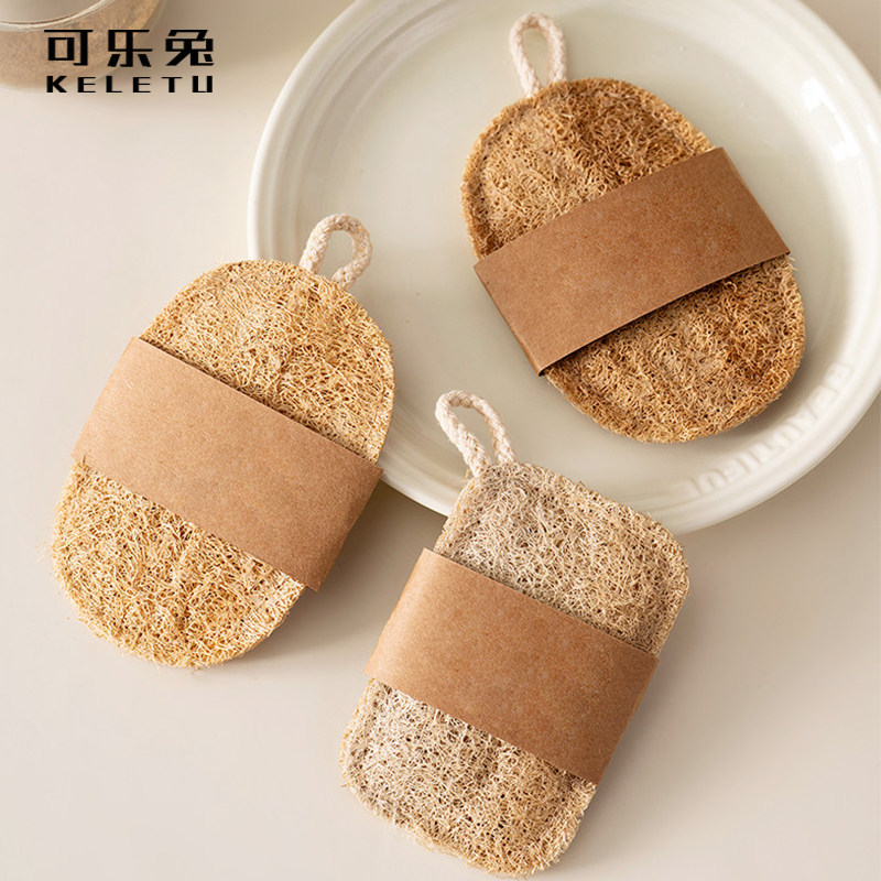天然丝瓜络清洁厨房用丝瓜瓢洗碗神器刷锅子抹布百洁布洗碗布海绵