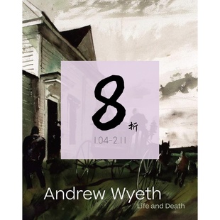 【现货】安德鲁·怀斯：生与死 原版画册 Andrew Wyeth: Life and Death｜老佛爷书店