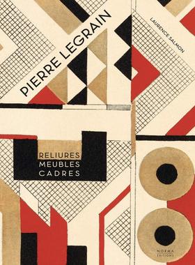 【现货】皮埃尔·莱格伦：装订、家具、框架 作品集 Pierre Legrain : reliures, meubles, cadres 进口原版装饰艺术书籍