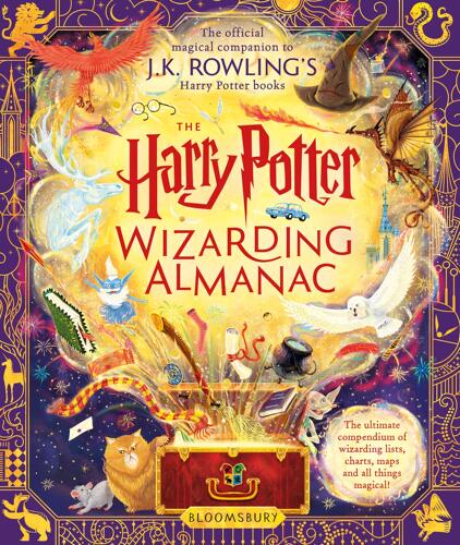 【现货】哈利波特魔法图鉴 英文原版 The Harry Potter Wizarding Almanac J.K.罗琳 全彩精装烫金封面收藏版 10月出版